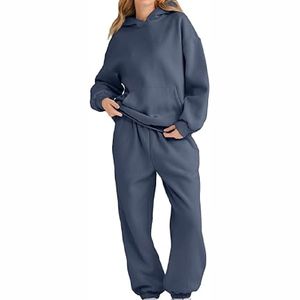 Calidad profesional 100% algodón Chándal con capucha para mujer Tamaño y color personalizados - Product Image 3