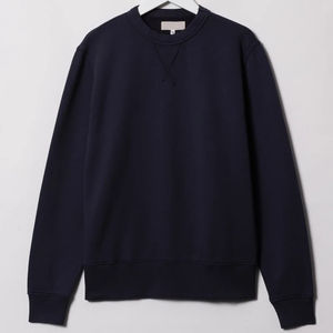 Sweat-shirt pour homme en coton biologique, sweat-shirt pour homme, col rond personnalisé, surdimensionné, décontracté, pull en molleton pour homme, vêtements de sport - Product Image 5