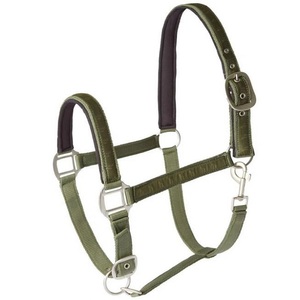 Best Selling Top Quality Premium Nylon Horse <b>Halter</b> Many Colors and Custom Sizes with High Finish Rust Free Nickel Hardware - Product Image 1