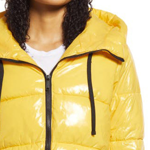 Chaquetas Acolchadas Impermeables y Transpirables Más Populares, Chaquetas Acolchadas Personalizadas para Mujer, Ropa de Calle Informal de Invierno - Product Image 2