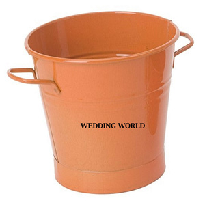 Maceta de metal hecha a mano de alta calidad, ecológica, ligera, para uso en el hogar y el jardín, diseño personalizable - Product Image 1