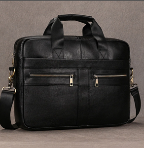 <b>Leather</b> Laptop Bag, Best Valentines Day Gift for Him Personalized Gifts for Him <b>Leather</b> <b>Briefcase</b> Man - Product Image 2