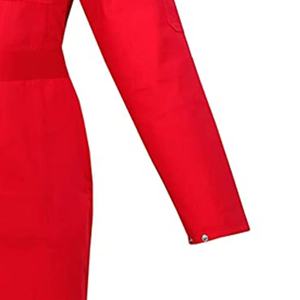 Mono de trabajo de algodón transpirable antiestático resistente al fuego para hombre, ropa de trabajo reflectante ignífuga, uniformes, trajes - Product Image 6