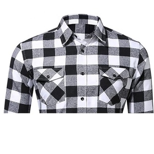 Vente en gros de chemises personnalisées en flanelle pour hommes, chemise à manches longues de qualité supérieure en tissu durable et respirant, à prix compétitif et bon marché - Product Image 5