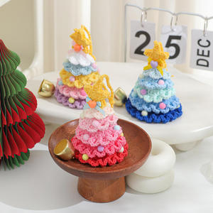 Adorno de Árbol de Navidad Hecho a Mano con Campana, Venta al por Mayor, para Decoración Navideña, para Colgar en el Coche, para Niños y Adultos - Product Image 3