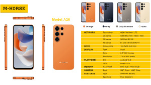 M-HORSE Téléphone portable Android 15 4G débloqué, grand écran 6,8 pouces, 64 Go de stockage, double SIM, charge rapide, haute qualité A26 Ultra - Product Image 6
