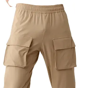 战术防撕裂裤，适用于户外和使用速干材料，带货物口袋，有迷彩和纯色可供选择