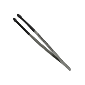 150 MM perle et perle tenant une pince à épiler poignée bleue pointue faisant outil corps Piercing balle pince à épiler - Product Image 1