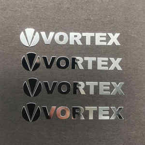 Personnalisable Argent Or Nickel Logo Marque Étiquette Autocollant Usine Électroformé Métal Autocollant pour Emballage Impression OEM ODM - Product Image 1