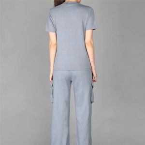 Women's Casual Loungewear <b>Set</b> - Soft and Comfortable <b>Two</b>-<b>Piece</b> <b>Lounge</b> Outfit for Relaxed Home Wear - Product Image 5