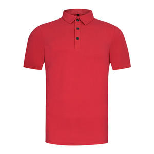Logo personnalisé polyester coton évacuation de l'humidité uniforme séchage rapide polos de golf pour hommes - Product Image 2