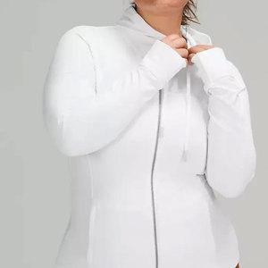 เสื้อสเวตเตอร์มีฮู้ดแบบสวมหัวสำหรับผู้หญิงเสื้อผ้าฤดูหนาวแบบมีลายพิมพ์ดิจิทัลมีซิป - Product Image 6