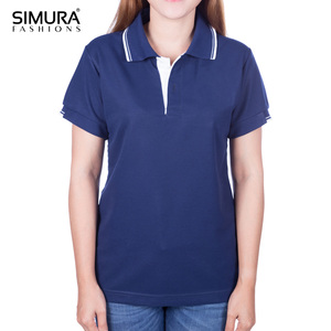 <b>Polo</b> <b>Neck</b> Women's <b>Polo</b> Shirts from Bangladesh Wholesale Cheap Price Custom Logo Short Sleeve Blank OEM 100% Cotton Plus Size - Product Image 4