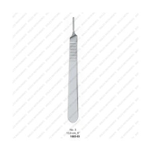 Herramienta médica Premium No. 3 Mango de bisturí quirúrgico con base de hoja de instrumentos quirúrgicos para uso quirúrgico - Product Image 3