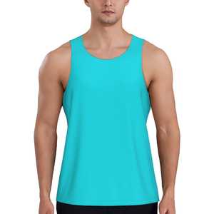 Camiseta Deportiva Personalizada con Logotipo al por Mayor para Hombre, Camiseta sin Mangas de Secado Rápido para Fitness, Running, Ciclismo al Aire Libre - Product Image 2