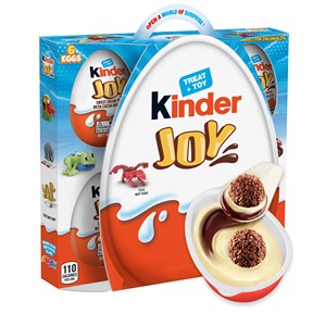 Huevo de Chocolate Kinder Joy, Relleno Cremoso de Chocolate con Leche, Bolas de Galleta Crujiente, Juguete Sorpresa Divertido, Bocadillo, Regalo Perfecto para Niños - Product Image 6