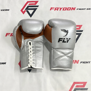 Gants de boxe en cuir de vachette véritable, confortables, pour l'entraînement, haute qualité, MMA, Muay Thai, Kickboxing, Arts martiaux - Product Image 4