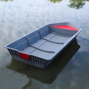 LECARDIO plegable pesca K a y a K barco de pesca Modular portátil para 1 2 personas con arco compartimento de aire y motor fueraborda nuevo - Product Image 4