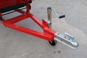 Transportador de correa movible ATV con <span class=keywords><strong>rueda</strong></span> <span class=keywords><strong>Jockey</strong></span> para leña 3m de altura 6.5hp arrancador de retroceso Transportador de correa de leña - Product Image 4