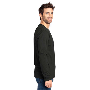 Camisetas de Manga Larga para Hombre, 100% Algodón, Logotipo Personalizado, Patrón de Letras, OEM, Venta al Por Mayor - Product Image 3