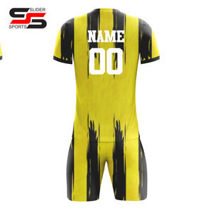 Conjunto de sublimación completo transpirable, uniforme de fútbol, impresión Digital, diseño personalizado, camiseta de fútbol para mujer y conjuntos cortos, ropa de fútbol - Product Image 2