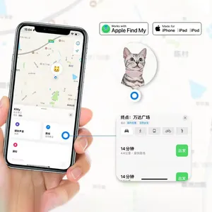 Mini <span class=keywords><strong>Collar</strong></span> Localizador GPS para Mascotas Gatos Animales, Impermeable y de Alcance Ilimitado, Dispositivo de Rastreo Compatible con Apple iOS FindMy - Product Image 5