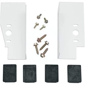 WE25X10028 Compatible GEFLSTACK Stacking Kit Plastic Front Load Washer/Dryer <b>Stand</b> for GE <b>Laundry</b> 27 Inches - Product Image 1