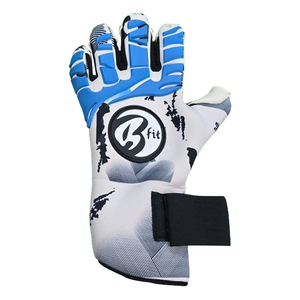 Gants de football sur mesure les plus tendances avec des gants de gardien de but d'entraînement de sport au doigt complet Gants de gardien de but en cuir du Pakistan - Product Image 3