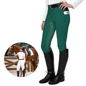 Obtenga Leggings Personalizados al por Mayor, Cómodos, Tipo Jodhpur y Breeches para Mujer, con Diseño de Bolsillo y Elástico para Montar a Caballo - Product Image 4