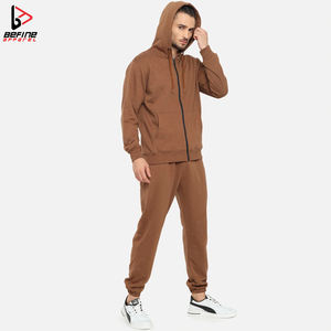 Ensemble de survêtement streetwear épais à imprimé en relief, coupe oversize pour homme, ensemble pantalon de survêtement et sweat à capuche pour homme - Product Image 2