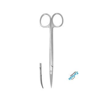 กรรไกรผ่าตัดโค้ง16ซม. ทำจากสเตนเลสสตีลสำหรับใช้ในการผ่าตัด - Product Image 3