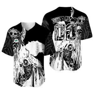 Logotipo personalizado SPORTS WORLD Uniforme de béisbol para hombres Conjunto de alta calidad 100% Poliéster Transferencia de calor Impreso Béisbol transpirable - Product Image 5