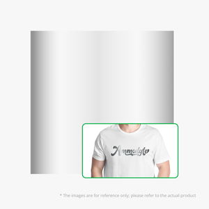 Vinilo Termotransferible Plateado Cromado, 10 Piezas, Película PET TPU Metálica de Alta Temperatura para Prendas de Vestir, Método de Despegue en Frío, Digital - Product Image 3