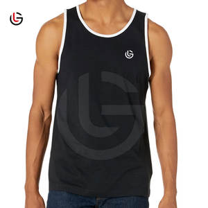 เสื้อกล้ามผ้าฝ้ายถักสำหรับผู้ชายเสื้อผ้าฟิตเนสแบบลำลองระบายอากาศแห้งเร็วน้ำหนักเบา - Product Image 2