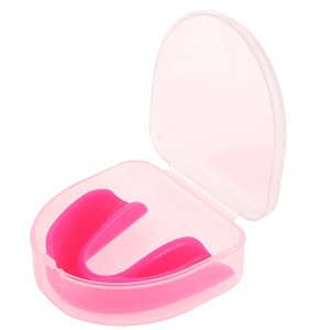 Protège-dents EVA de sécurité sportive de couleur unie pour adultes et jeunes Boxe MMA Rugby Arts martiaux Gum Shield Case Protège-dents - Product Image 6