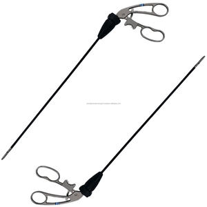 Pinza de agarre tipo cocodrilo para laparoscopia, instrumento quirúrgico de acero inoxidable, kit quirúrgico, pinza endoscópica ORL, CE, para clínica médica - Product Image 4