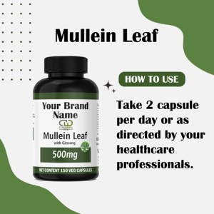 ยาสกัดจากใบมัลลีนโอดีเอ็ม150แคปซูลสมุนไพรธรรมชาติสำหรับสตรีมีครรภ์ฉลากส่วนตัว - Product Image 5