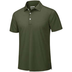 Polo de alta calidad al por mayor para ropa informal, Camisa de algodón 100%, polos transpirables de talla grande para hombre, logotipo personalizado - Product Image 6