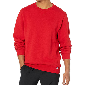 Pull-over décontracté en tricot de diamants jacquard standard supérieur, pull-over à col déchiré, chandails pour hommes en coton gaufré de couleur unie - Product Image 4