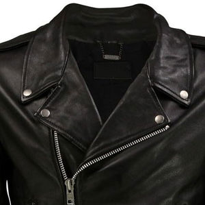 Chaqueta de Hombre Más Vendida, Moda de Invierno, Cuero Genuino con Cuello Alto y Cremallera, Chaqueta de Cuero de Marca para Hombre en 2026 - Product Image 3