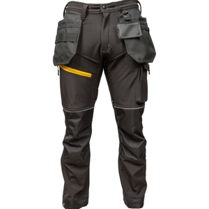 กางเกงคาร์โก้ทรงตรงเอวสูงสำหรับผู้ชาย ยอดนิยม ระบายอากาศได้ดี น้ำหนักเบา ดีไซน์กระเป๋าหลายช่อง สไตล์ทหาร เหมาะสำหรับทำงาน - Product Image 5