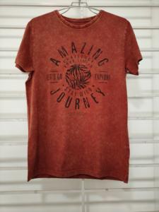 Camisetas casuales de verano para hombres impresas personalizadas 100% algodón de alta calidad 180 gramos Jersey tela verde liso nuevo estilo 'Blank' - Product Image 2