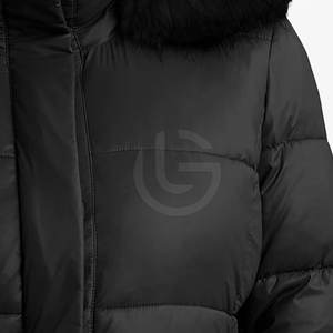 Best Quality <b>Women's</b> Puffer Jacket Customizable Color & Logo Breathable Knitted <b>Winter</b> <b>Parka</b> - Product Image 5