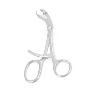 Pinzas Quirúrgicas Verbrugge para Sujetar Huesos, Instrumento Ortopédico de Acero Inoxidable con Agarre de Trinquete - Product Image 1