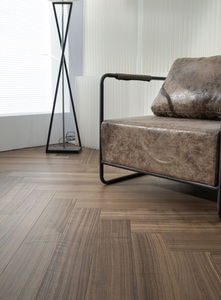 พื้นไม้วอลนัทสีดำลายแฉกแนวใหม่ลายบั้งพาร์กเก็ตใหม่ดีไซน์ทันสมัย - Product Image 3