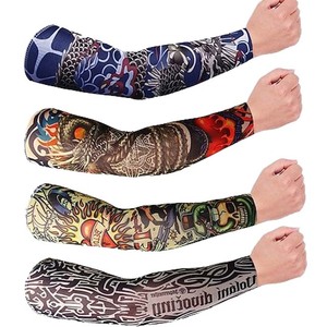 Manchons de protection solaire rafraîchissants, résistants à l'eau et à séchage rapide en Spandex/Polyester pour la course, le cyclisme et la pêche - Product Image 2
