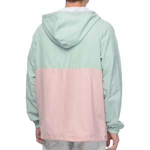 Coupe-vent avec fermeture à glissière Veste coupe-vent et chaude Combinaison imperméable en maille fine pour homme et vêtements de sport d'extérieur - Product Image 2