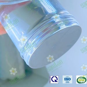 Couvercles intelligents anti-déversement en matériau composite, blancs, ronds, à fermeture lisse, recyclables pour bocaux alimentaires - Product Image 3