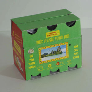 Inserto para Caja de Cartón para Bebidas Bird Nest, Materiales Reciclados Ecológicos Comerciales, Proveedor Vietnamita de Cajas de Papel Personalizadas OEM ODM - Product Image 1