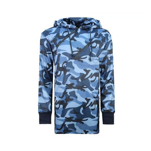 Sweat à capuche zippé personnalisé en polyester 100 % premium, imprimés brodés uniques, écologique et respirant pour la chasse hivernale et le streetwear - Product Image 1